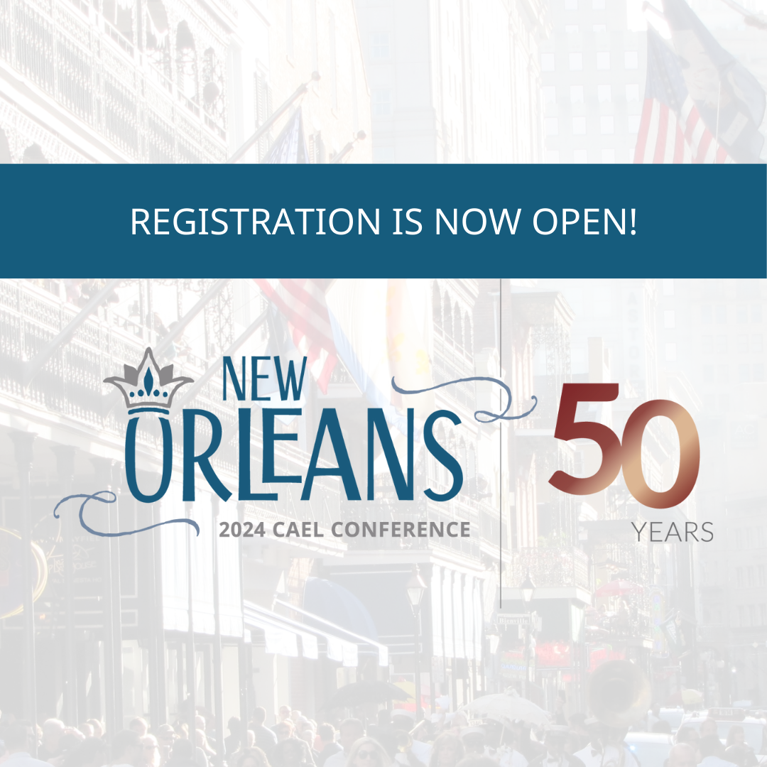 Join us for the CAEL Conference