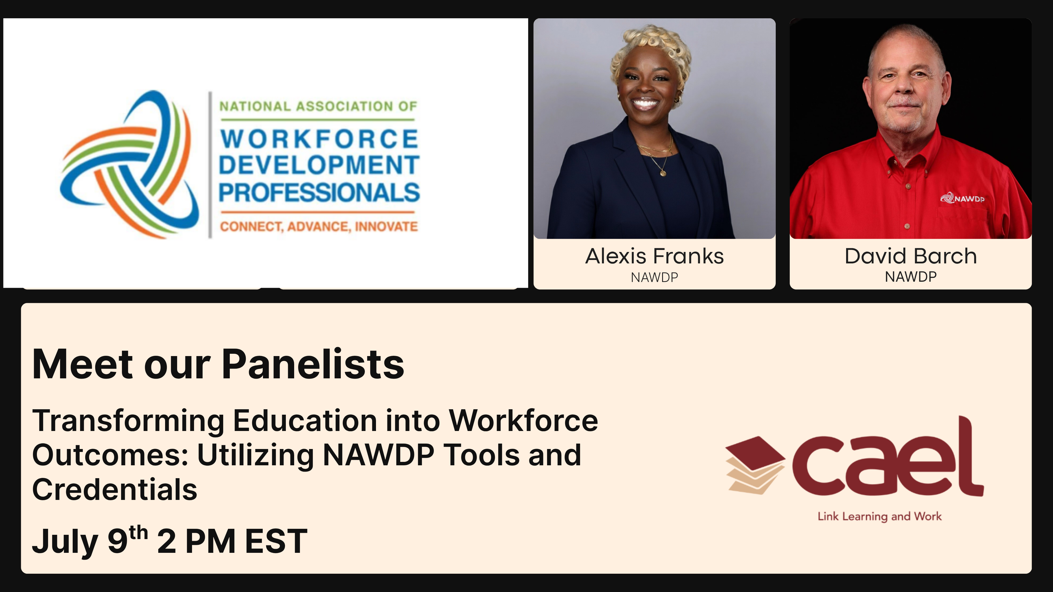 July 9 2026 webinar NAWDP