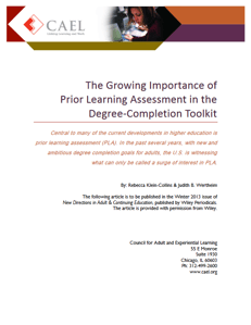 Growing-Importance-of-Prior-Learning-Assessment-in-the-Degree-Completion-Toolkit_Cover-Image_CAEL