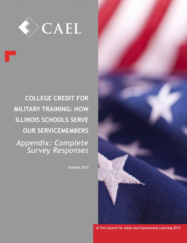 College Credit for Military Training: How Illinois Schools Serve Our